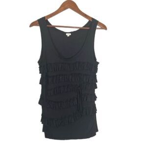 J. Crew Tiered Ruffle Tank Top